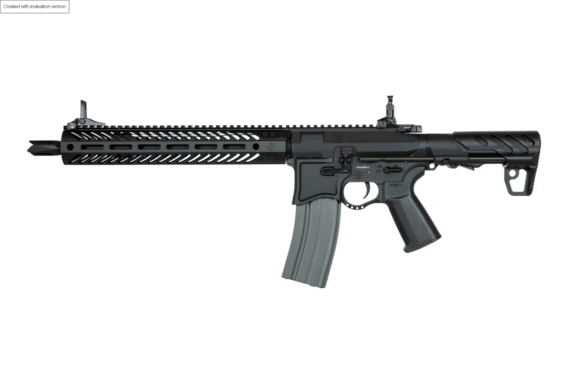 G&G SBR8 Seekins Precision 12" airsoft carbine – Black, image 2 of 20