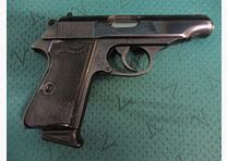 Pistole Walther PP mit Niedersachsen-Pferd 7,65mm Behördenwaffe PP
