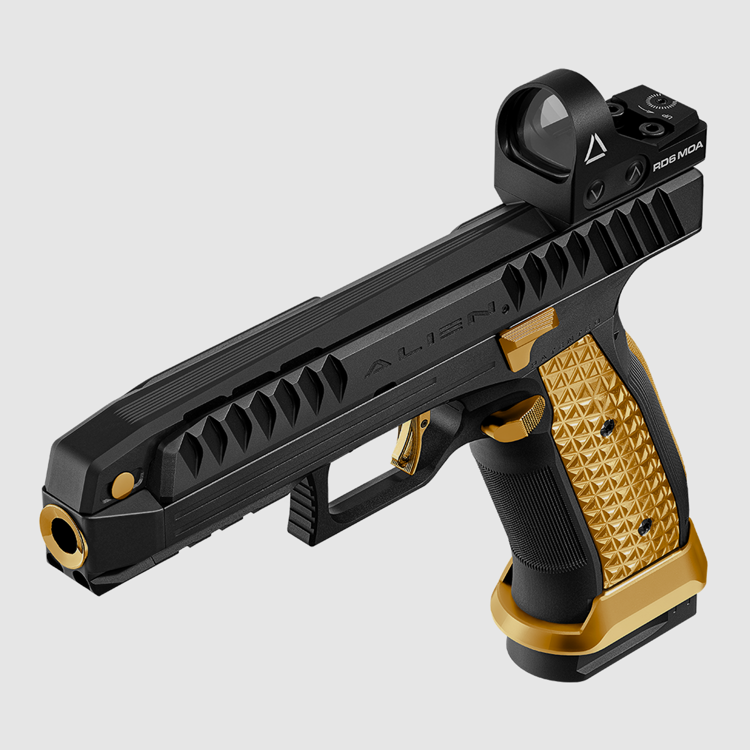 Laugo Arms Alien 9x19mm Full Kit Black Gold – LIMITED EDITION, Bild 3 von 6