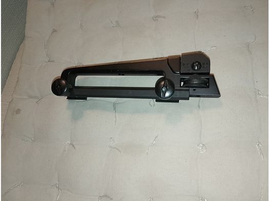 Carrying handle M16 ar15 picatinny like new black 21mm integrated sight