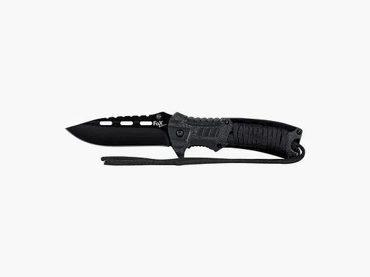 Fox Outdoor Fox Outdoor Einhandklappmesser Blackrope schwarz