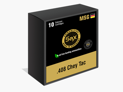 SAX .408 Chey Tac KJG-S 10 cartuchos