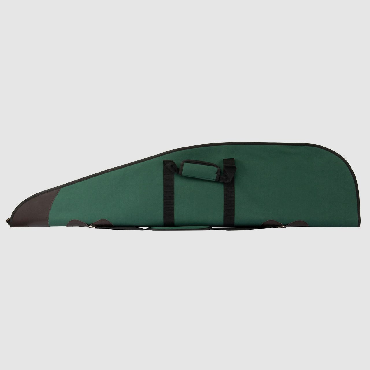 Gewehrfutteral Gewehrtasche 117 x 25 cm abschlieĂźbar Polyester grĂĽn braun schwarz fĂĽr Waffen mit Zielfernrohr