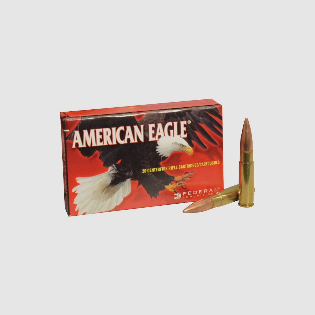 Federal American Eagle .300 AAC Blackout 150GR FMJ BT 20 cartridges