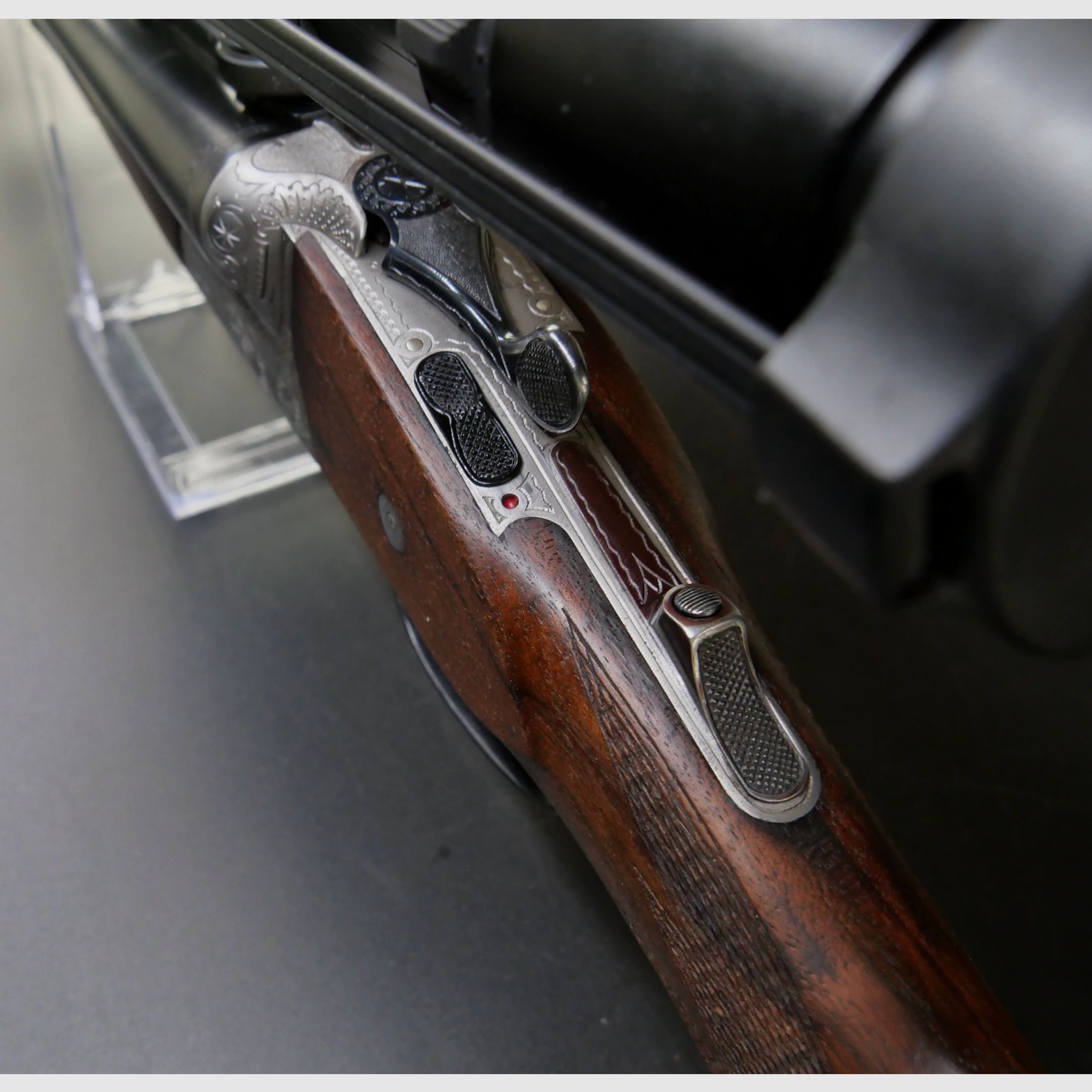 Krieghoff Trumpf - Standard drilling with separate ball clamps 7x65R; 12/70 + insert barrel