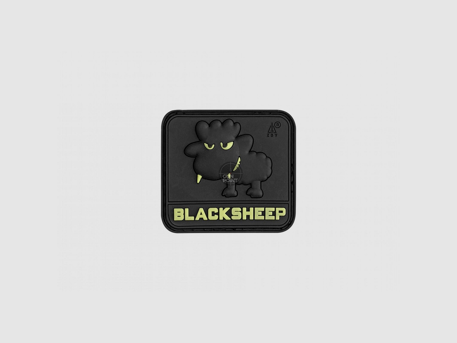 Little Black Sheep Rubber Patch