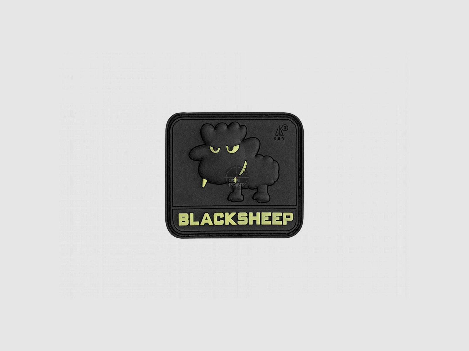 Little Black Sheep Rubber Patch