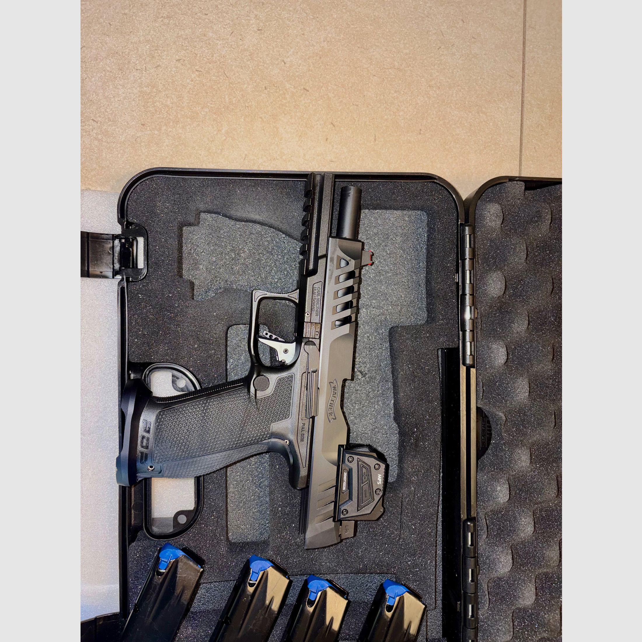 WALTHER PDP Match 5‘‘ OR (9mm x 19, Full Size)