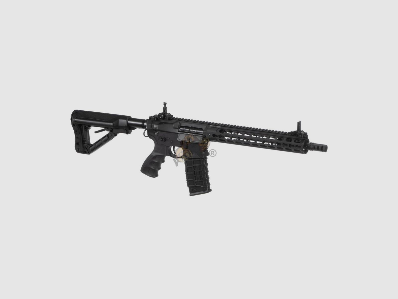 G&G GC16 WARTHOG 12" mit ETU in Schwarz Airsoft S-AEG frei ab 18