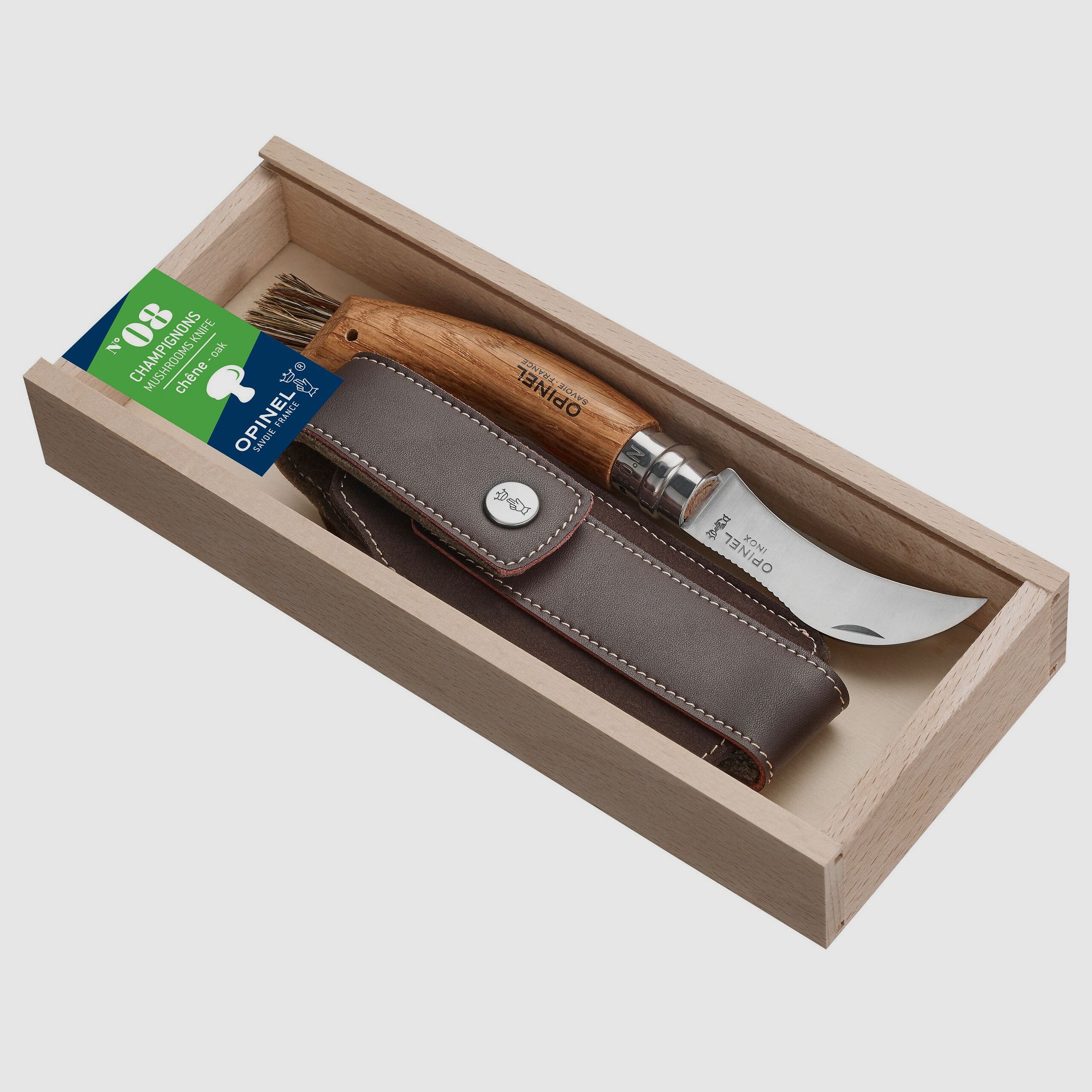 Opinel Paddestoelmessen Nr. 8 Eik