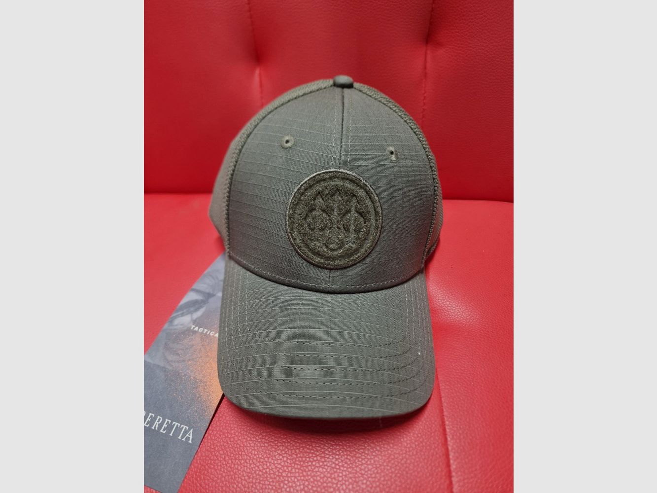 CASQUETTE BERETTA FLEXFIT KAPPE GRÜN STEIN, Bild 2 von 3