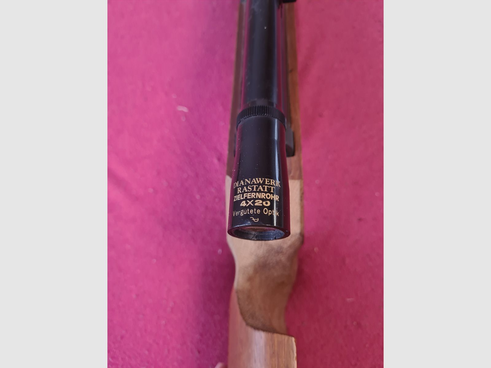 Diana Modèle 66 F-Version – très bon état – lunette de visée originale Diana 4×20