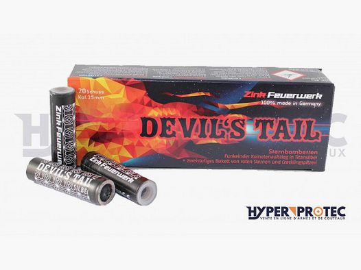 Devil's Tail - Signalpatrone für Alarmpistole