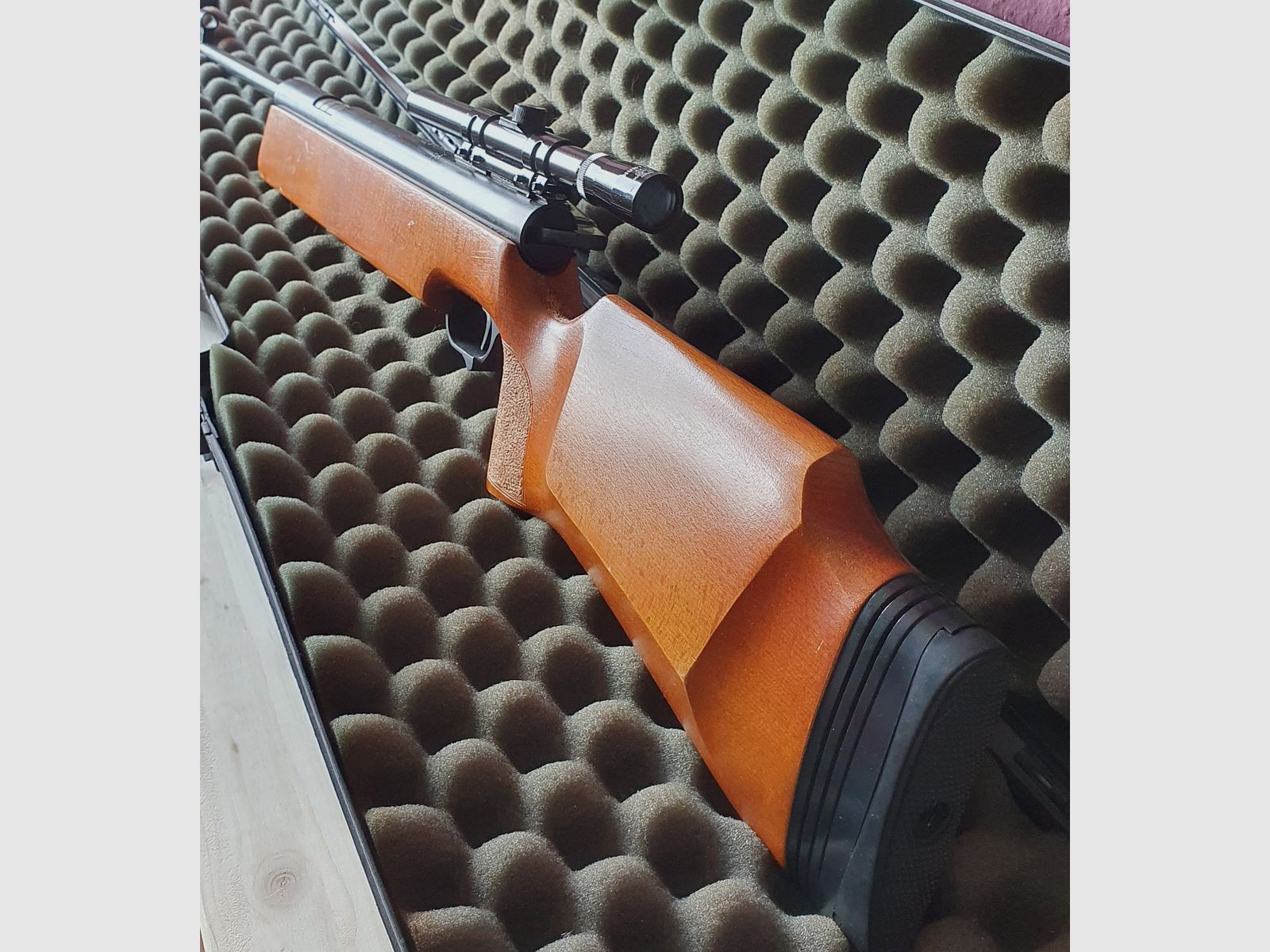 Haenel 312 ddr seitenspanner Match rifle de aire