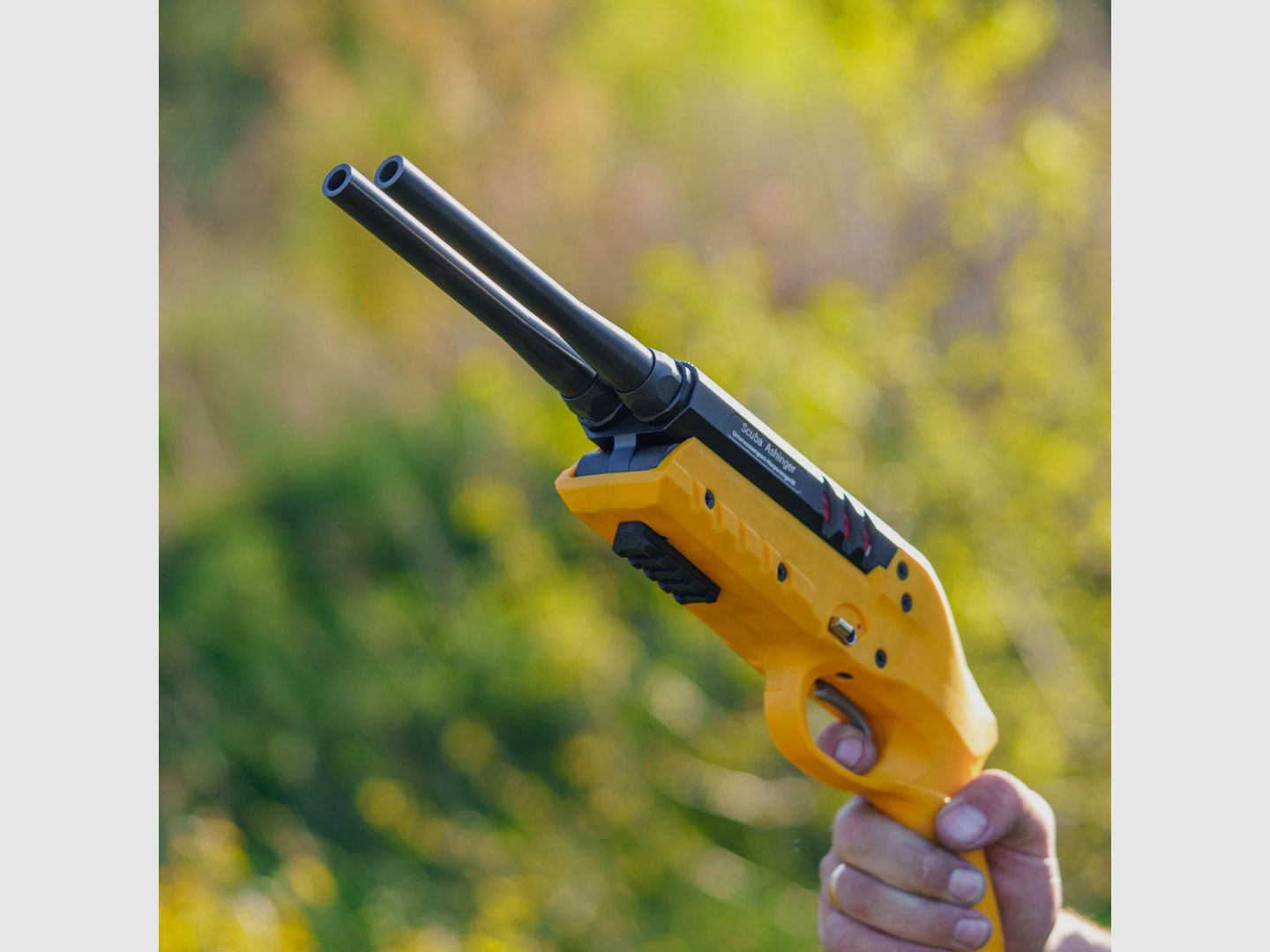 Scuba Ashinger Start Tube - short | stainless steel | black | 9mm