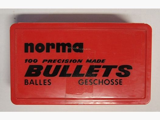 NORMA CONF. 100 BULLETS FOR CARTR. CAL. 30 180GR. ALASKA
