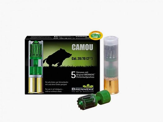 BRENNEKE original Camou cal.28 Slug 18 gr.