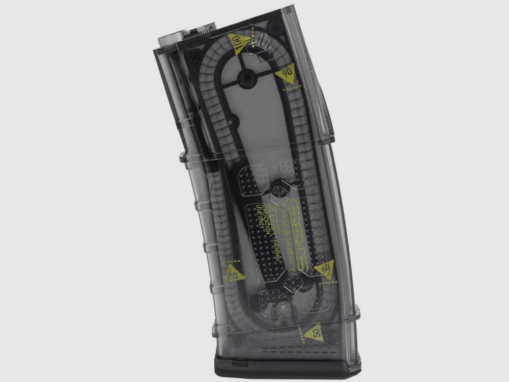 G&G M4/SSG-1 105 rounds Midcap Airsoft replacement magazine (smoke)