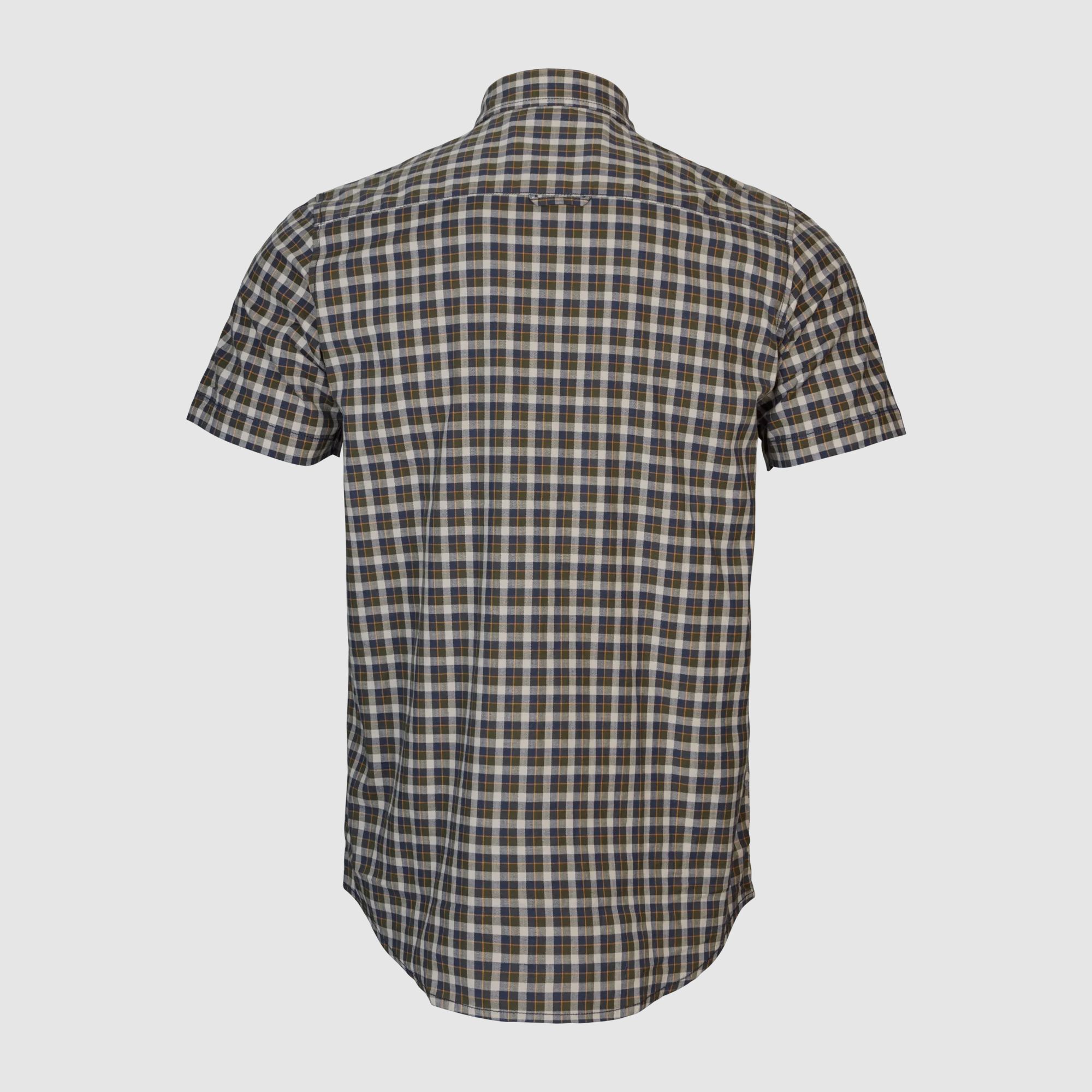 Härkila Fjell S/S Shirt – Naval Blue Check, billede 2 af 2