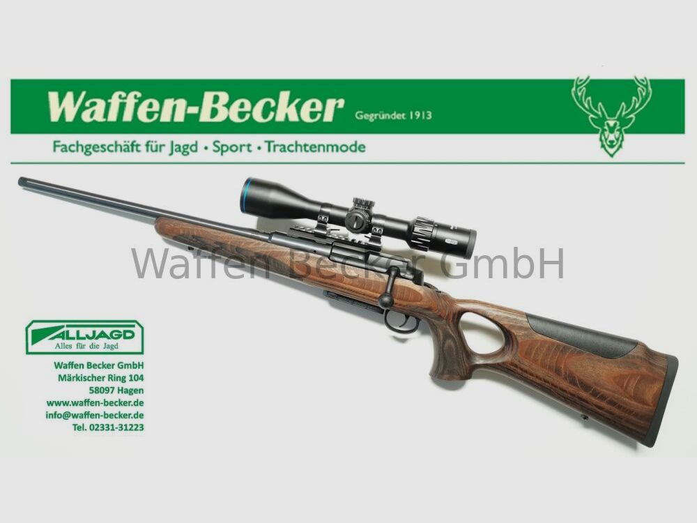Mauser Mod. 25 Max Kal. .308Win. Linksausführung Geradezugrepetierer + Meopta MeoHunter 3-15x50
