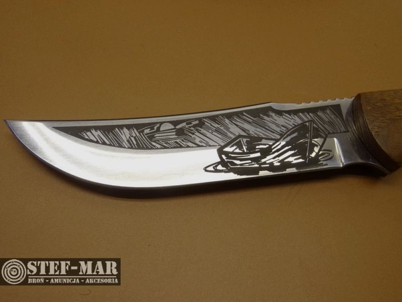 Graviertes Jagd-/Survivalmesser von Kandar [X2523], Bild 6 von 8