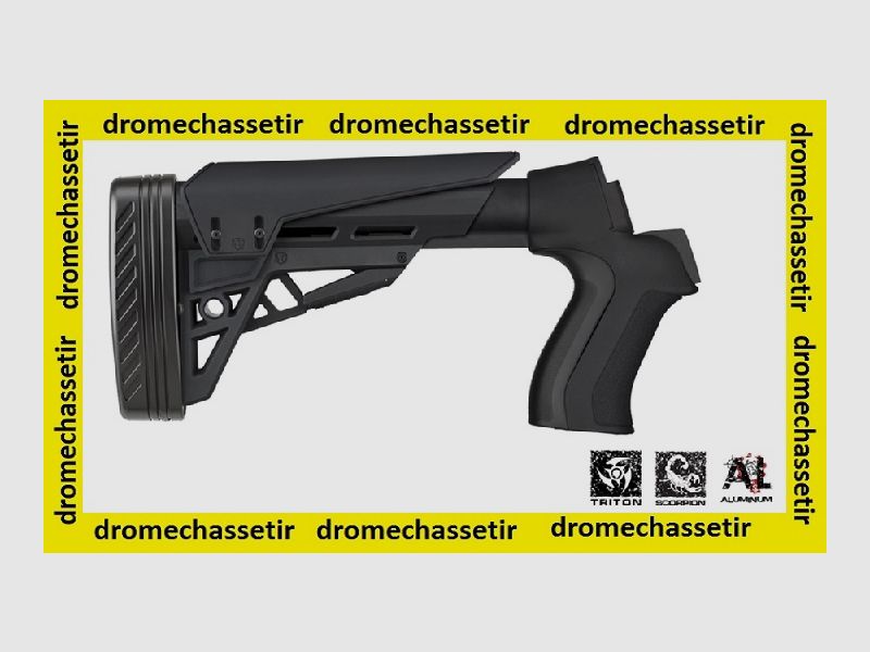 Verstellbare Crosse ATI, T3 Tactlite für Maverick, Mossberg, Remington, Winchester SXP, FNH, Savage und TriStar