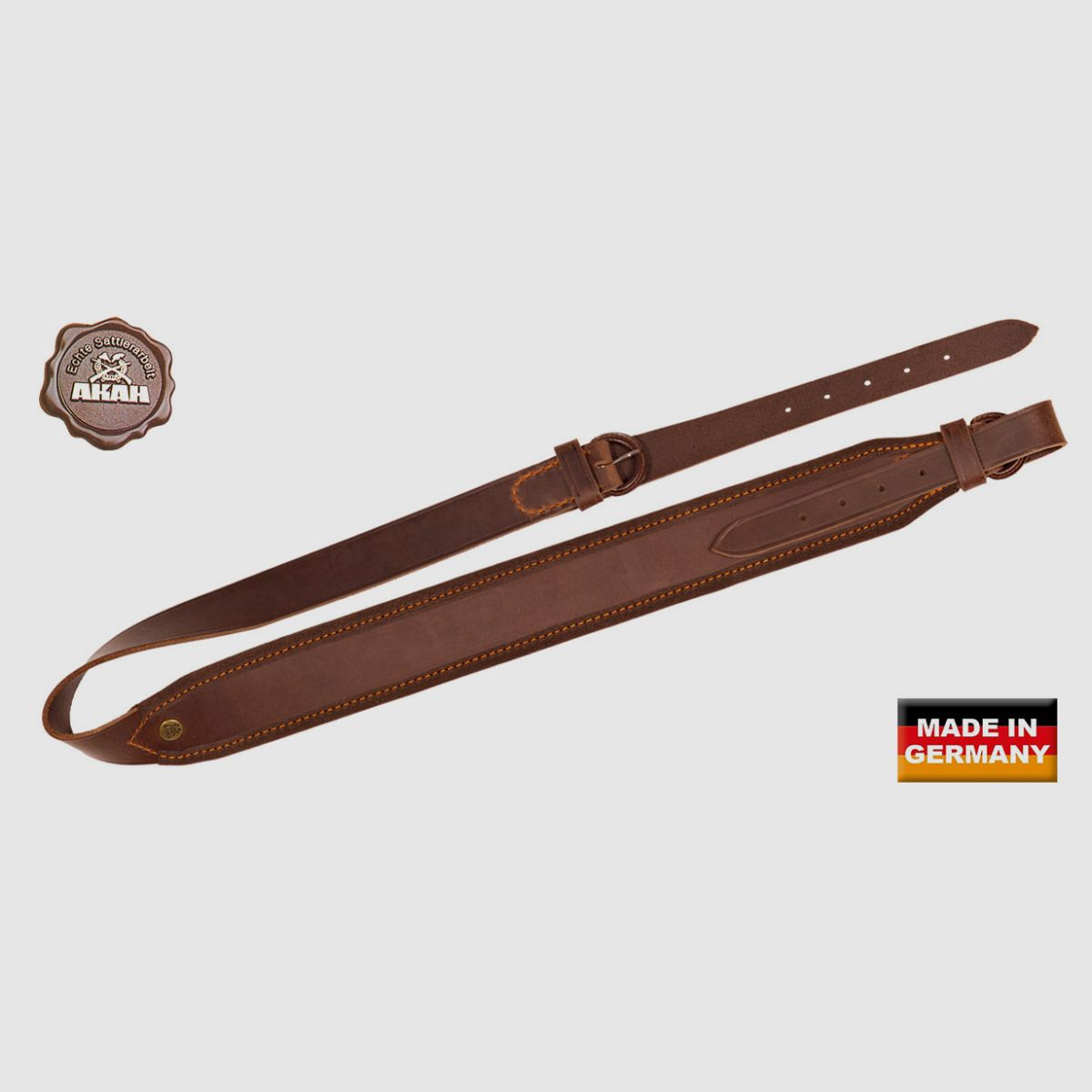 AKAH rifle sling pull-up leather