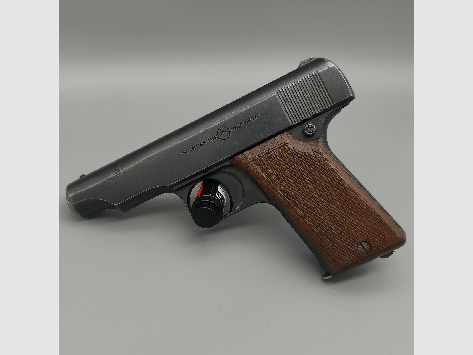 Niemieckie dzieła Ortgies Pistolet 7,65mm Browning