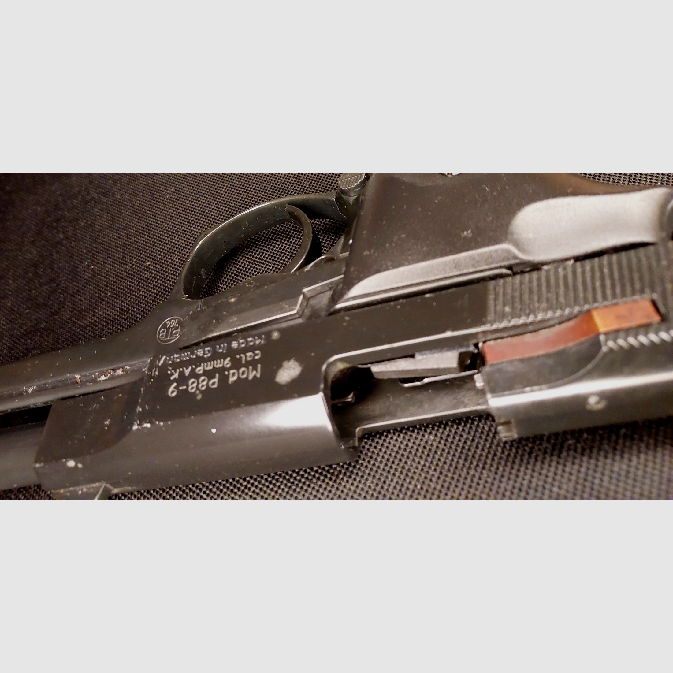 Walther P88-9 (P 88 Compact) blank firing pistol 9mm P.A.K. black (PTB 764)