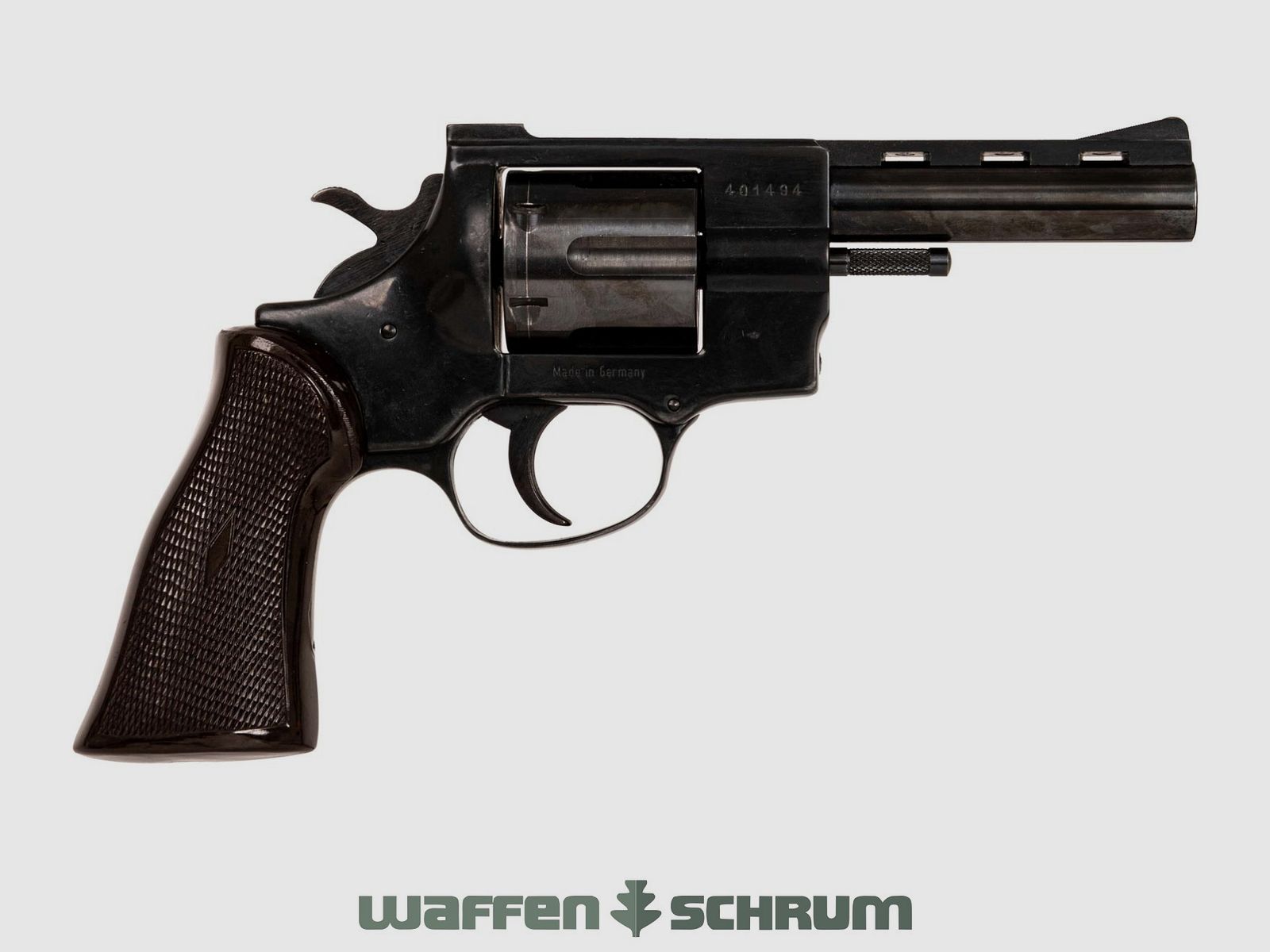 Arminius HW 38 .38Special, skórzany holster, stały cel LL: 4 cale