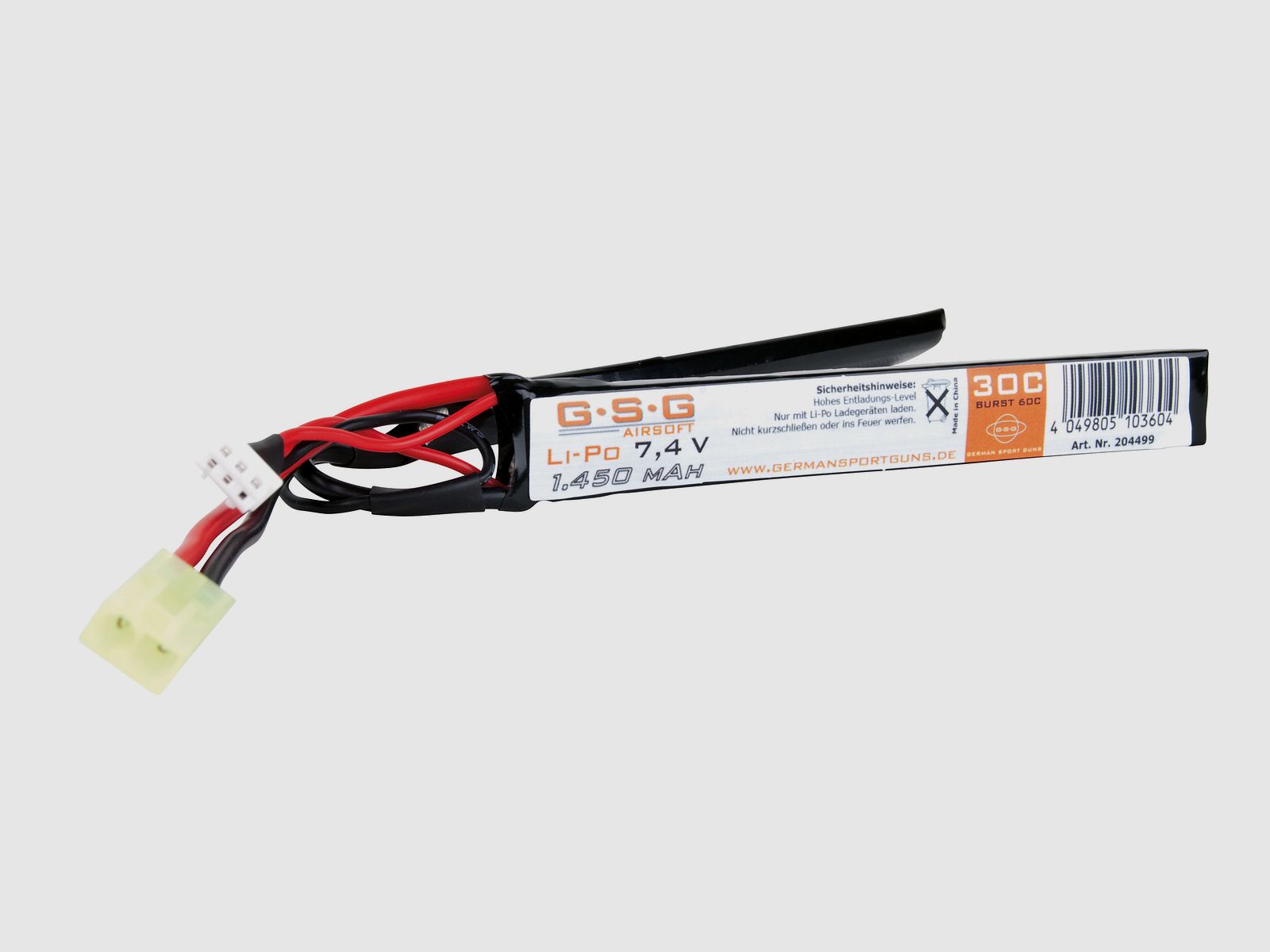 GSG Battery Li-Po 7.4V | 1,450 mAh - Airsoft