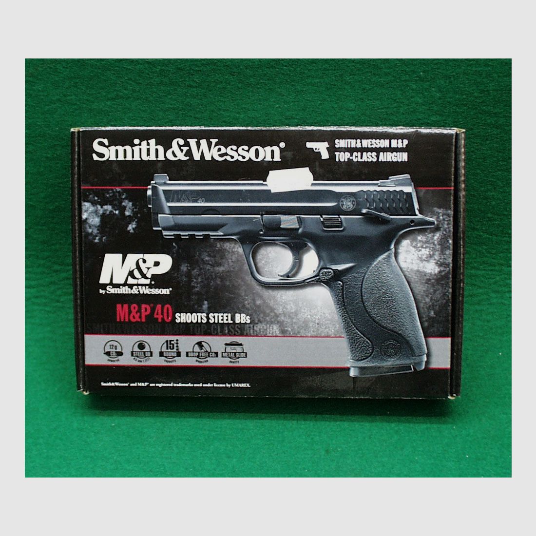 Umarex	 Smith&Wesson M&P 40, FDE, CO2 Pistole