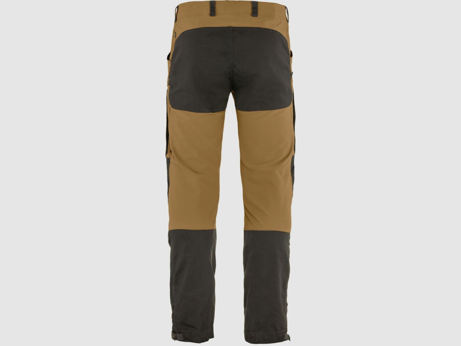FJÄLLRÄVEN Keb Trousers M Long Dark Grey-Buckwheat Brown