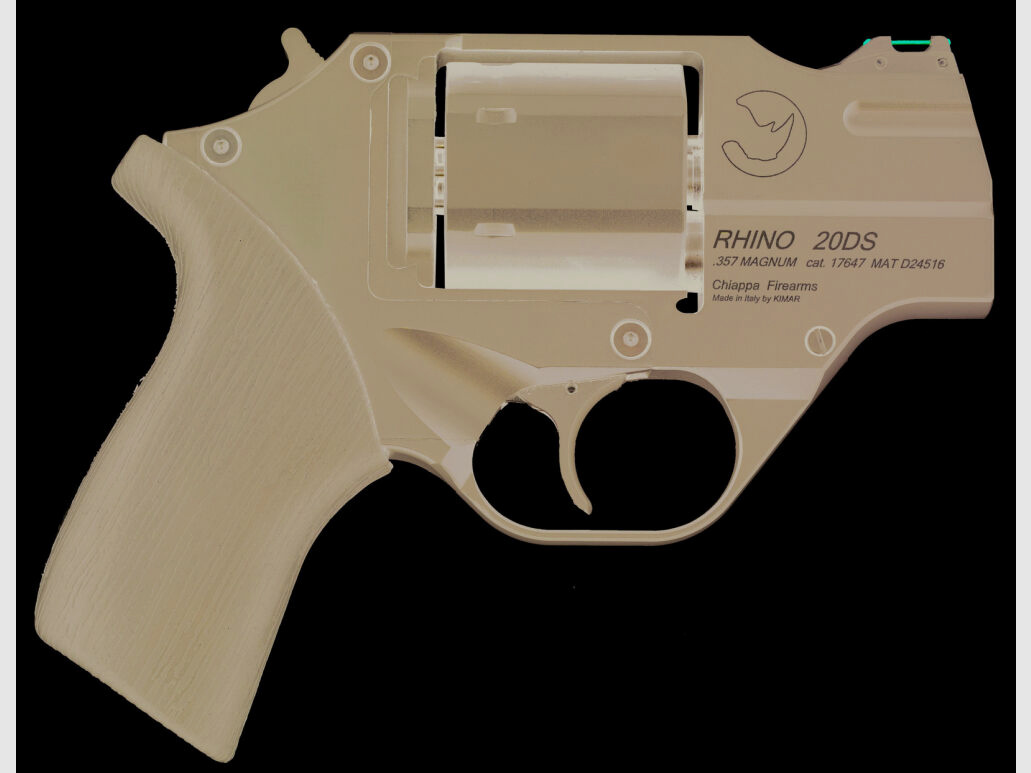 Chiappa Rhino 20 DS - Black .357 Mag.