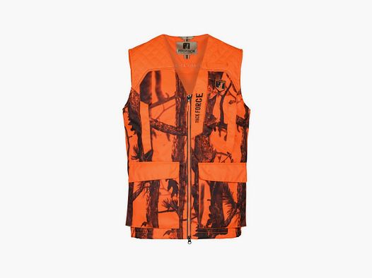 Percussion Track Force Vest - Blaze & Black