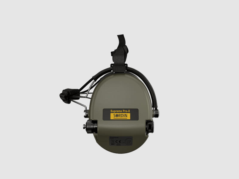 Sordin 76302-X-S Supreme Pro X Neckband Verde V23