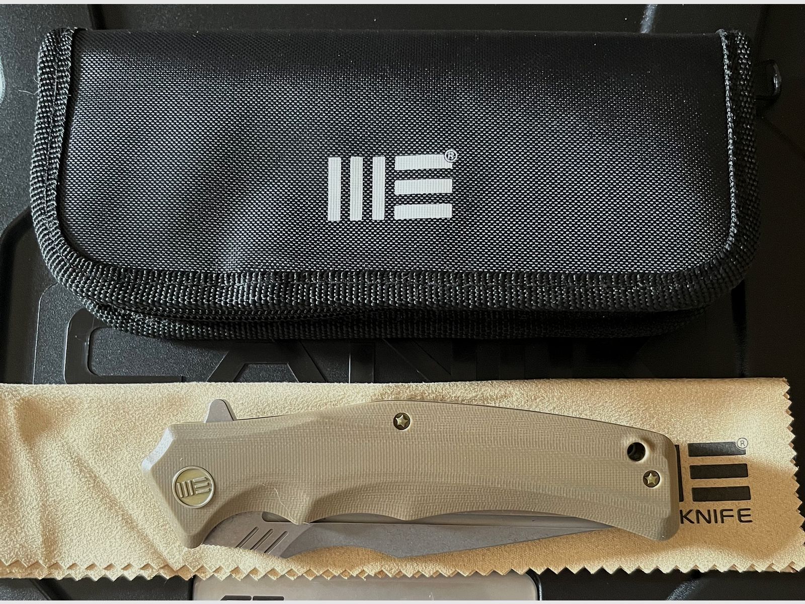 WE Knife 709D Thraex – Sammlerstück (Discontinued) – Neuwertig