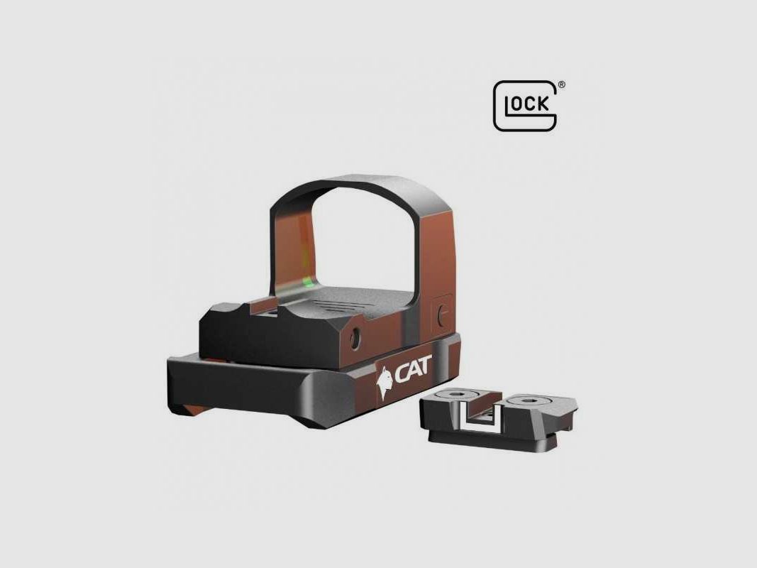 CAT SM2 magnet mount for Glock 17/19 with Red Dot 3 MOA