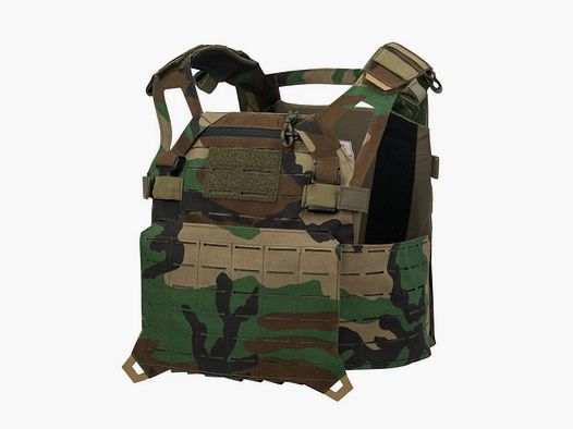 Direct Action - Spitfire Plate Carrier® Tactical Vest - Woodland - PC-SPTF-CD5-WDL