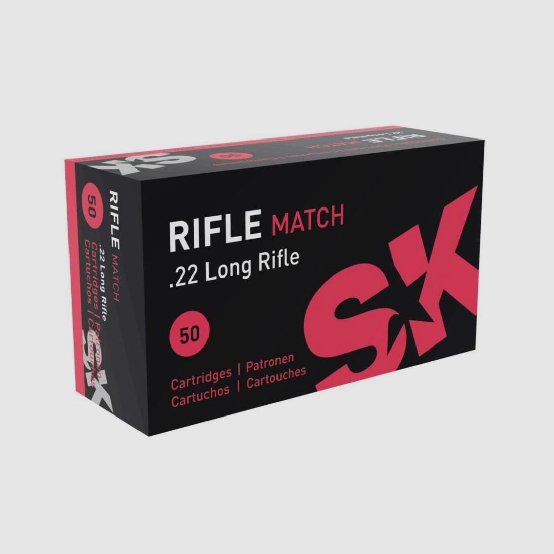 SK 40grs Rifle Match 50STK .22lr