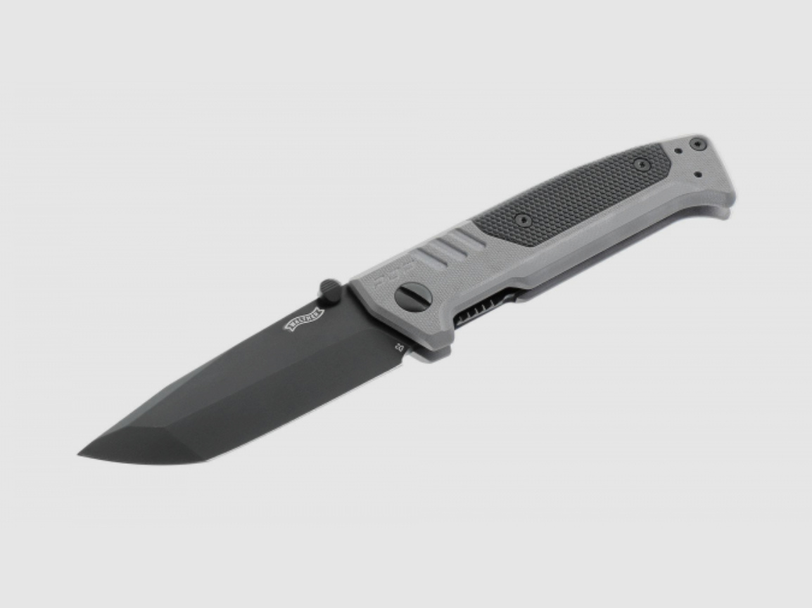 Noż Walther PDP Tanto Folder gładki Tungsten Gray