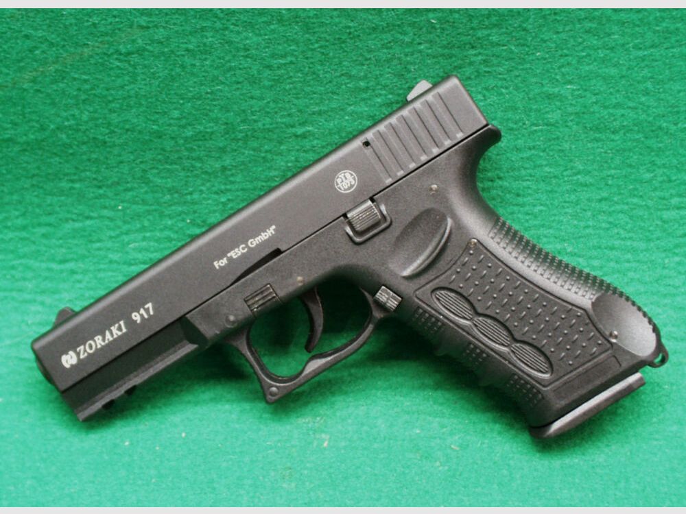 Zoraki 917 blank firing pistol, black