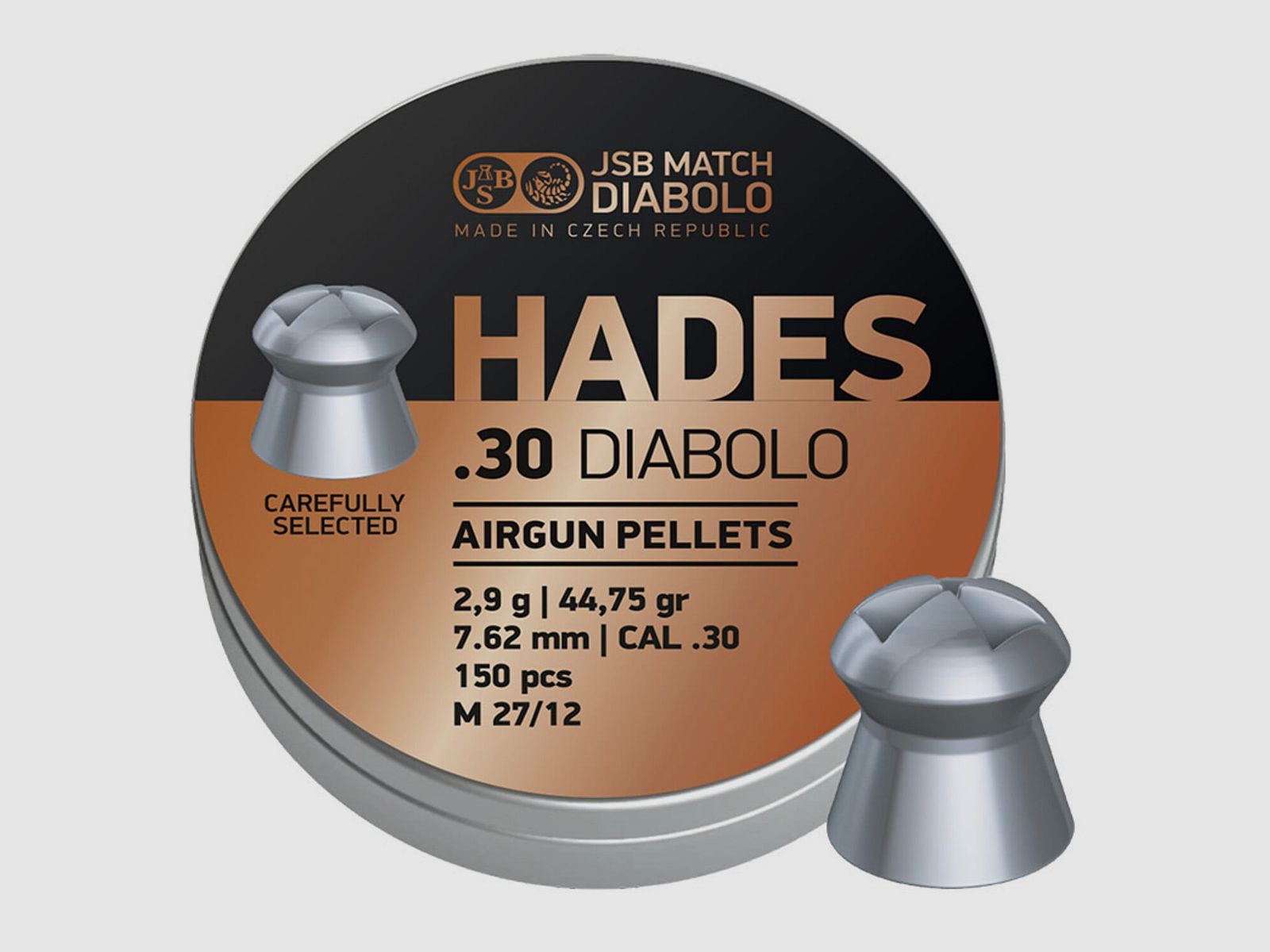 SB Hades 7,62 mm .30 44,75 gr - 150 Stk.