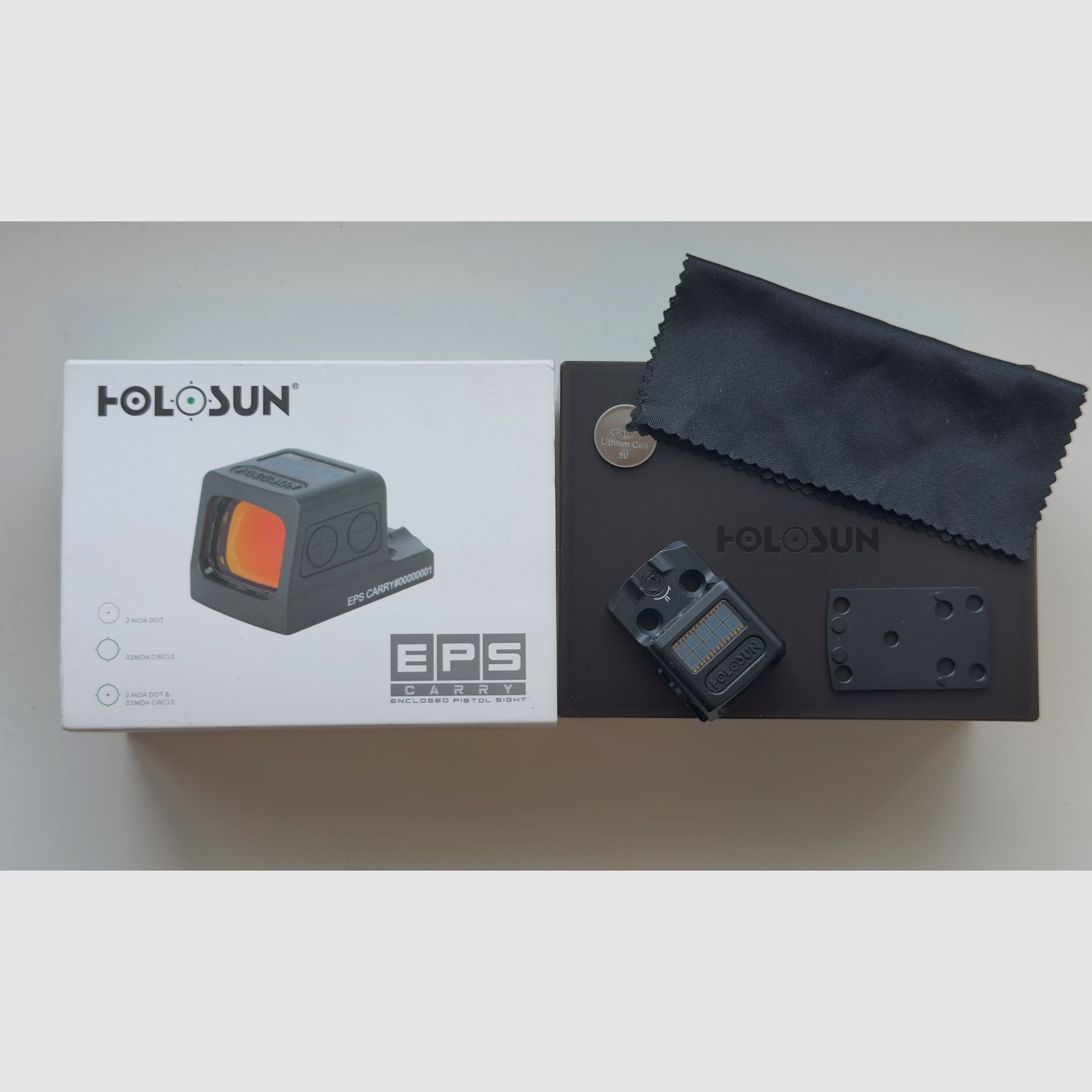 Holosun Eps Carry-GR-MRS / 2MOA / 32MOA (solo hoy 475€)