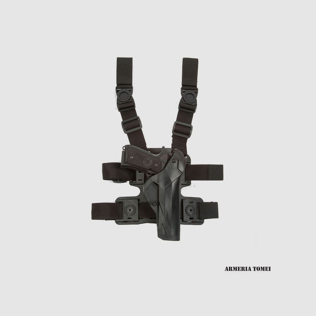 VEGA HOLSTER – DCA800 + 8K43 "EEN VOOR TWEE" BERETTA 92/98, afbeelding 2 van 5