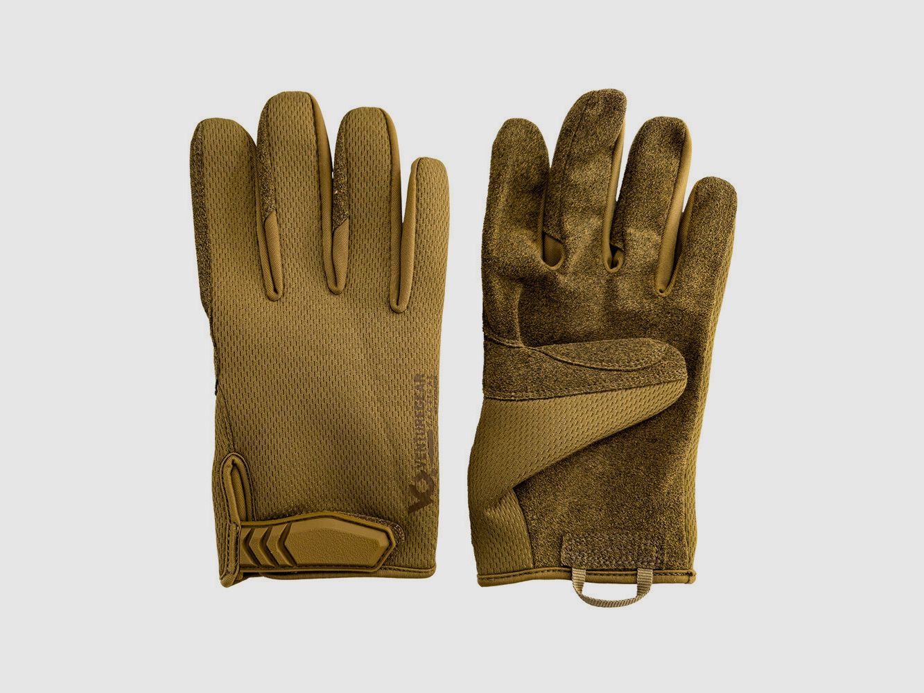 Venture Gear Tactical Hook & Loop Gloves L Tan