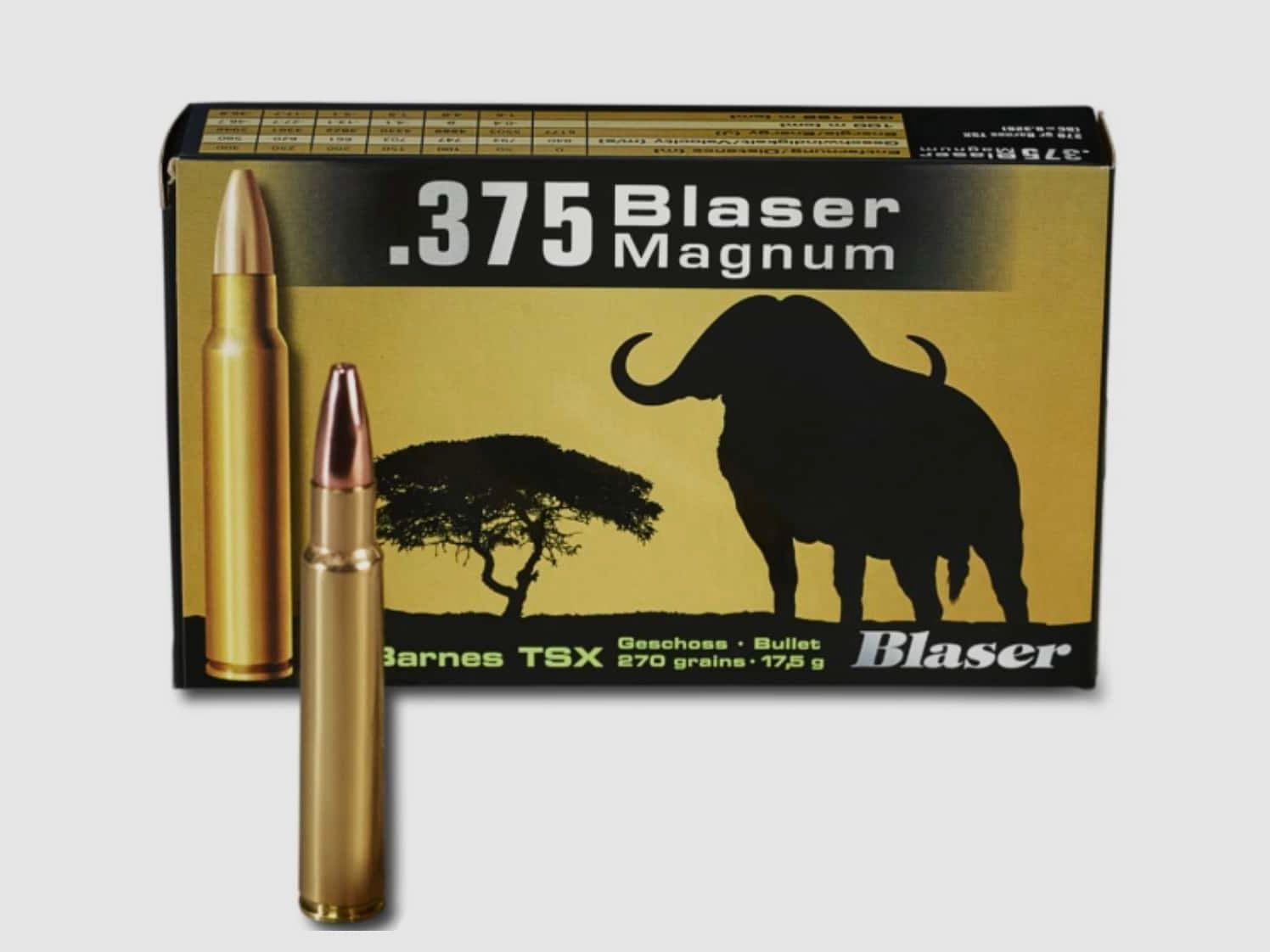 .375 Blaser Mag. Barnes TSX 17.5g / 270grs.