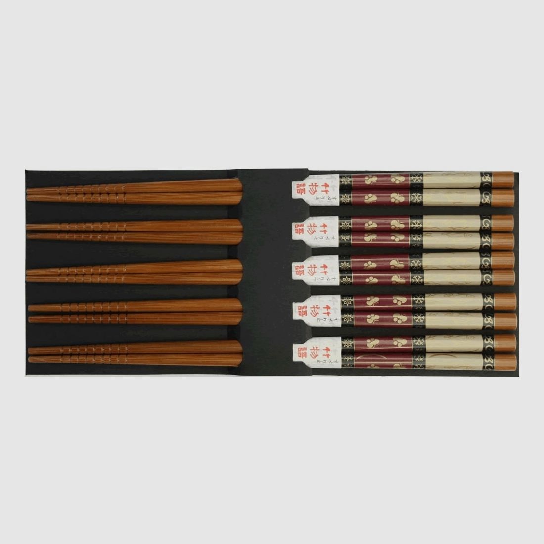 Set di 5 paia di bastoncini