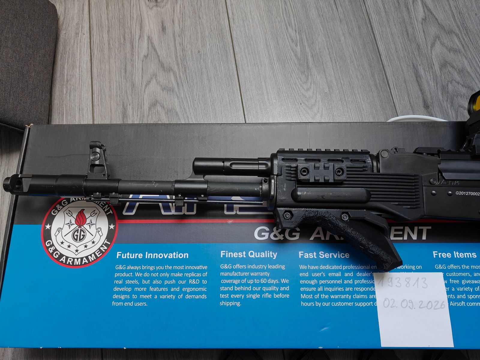 G&G RK103 S-AEG - Gate Aster V3 SE - Accessories, 4 Magazines & Case, image 6 of 8