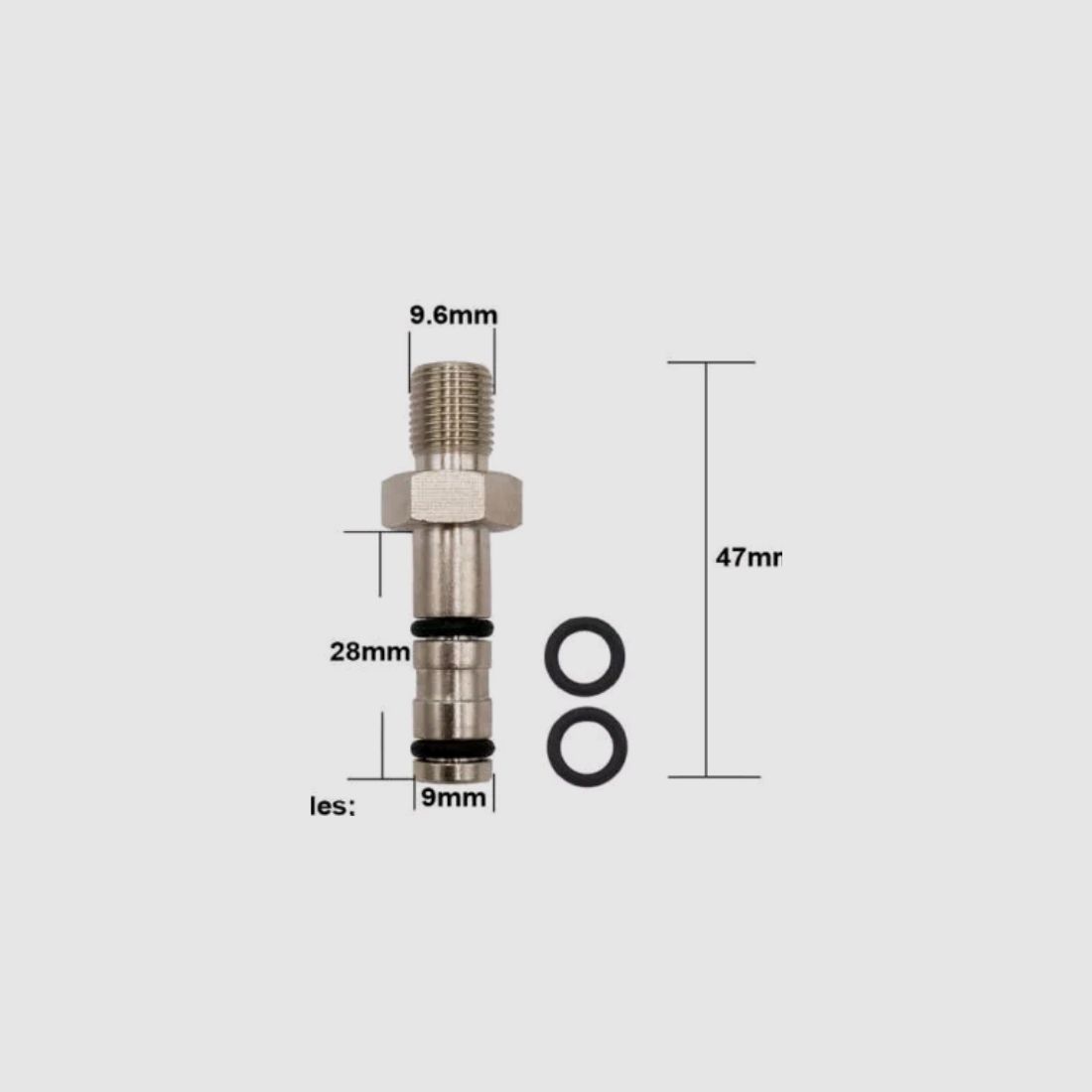 Hatsan BT65 Hercules .35 9mm filling probe filling probe connection adapter compressed air new